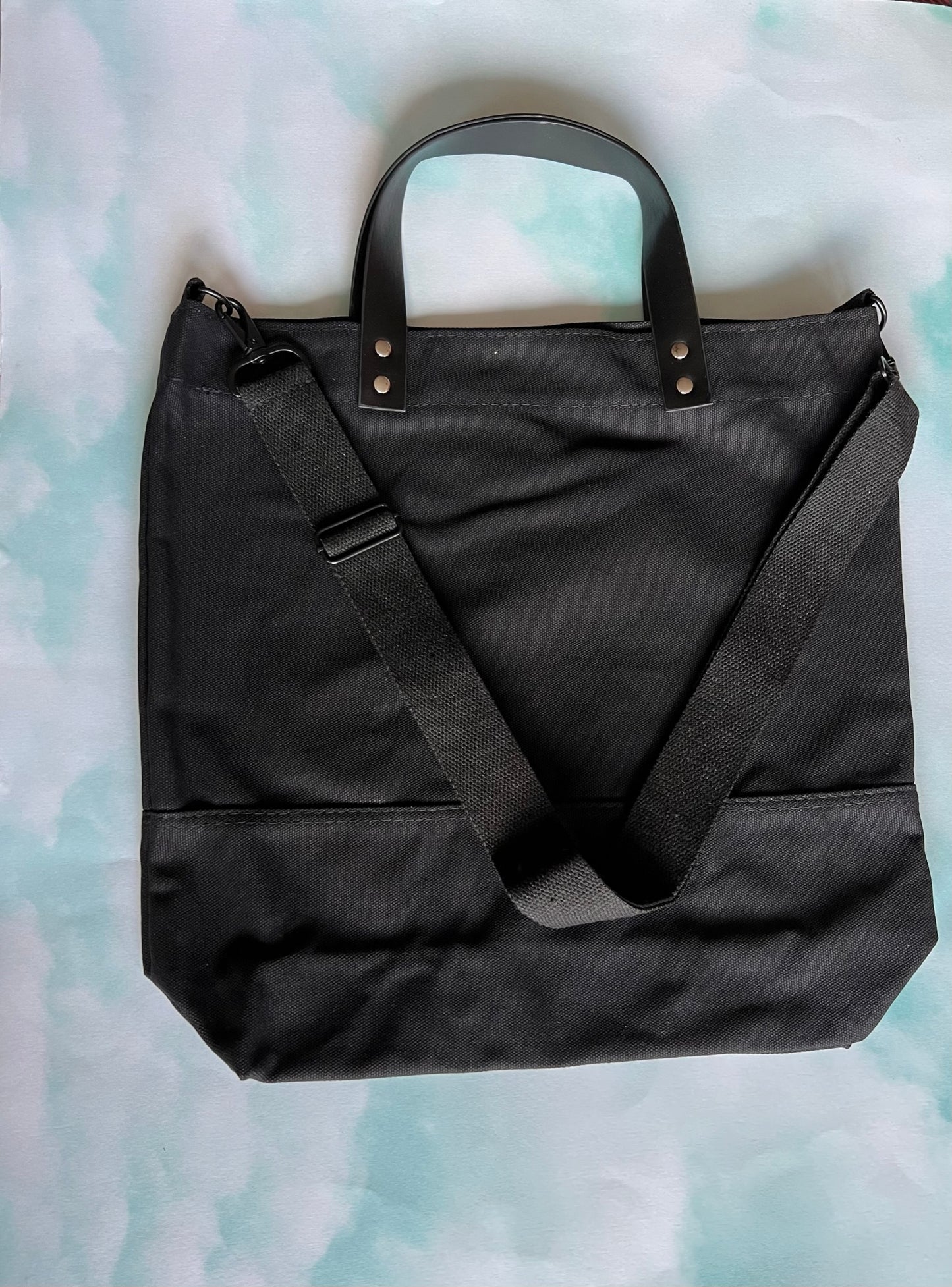 Large Totes with Leather Handles
