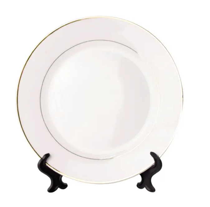 Ceramic Plate (For Sub) with Easel