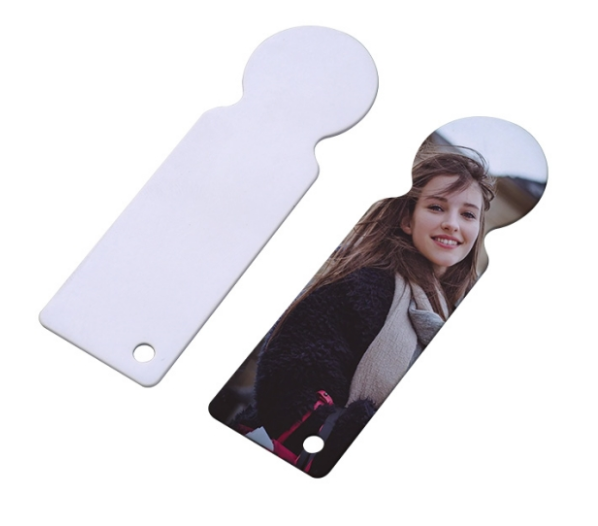 🛒✨Aluminum Sublimation Shopping Cart Coin with Keyring