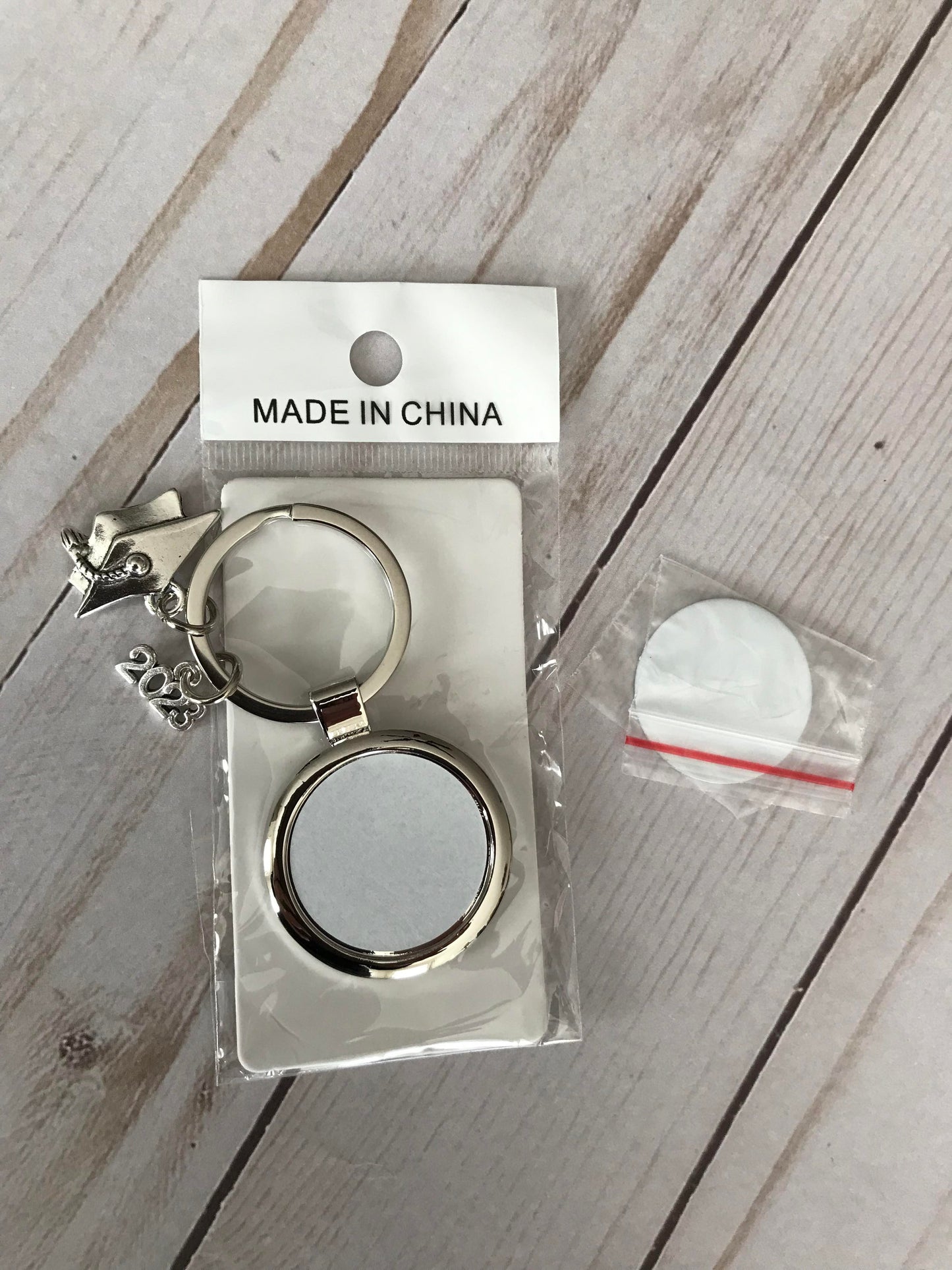 Graduation Keychain with charms (Sublimation)