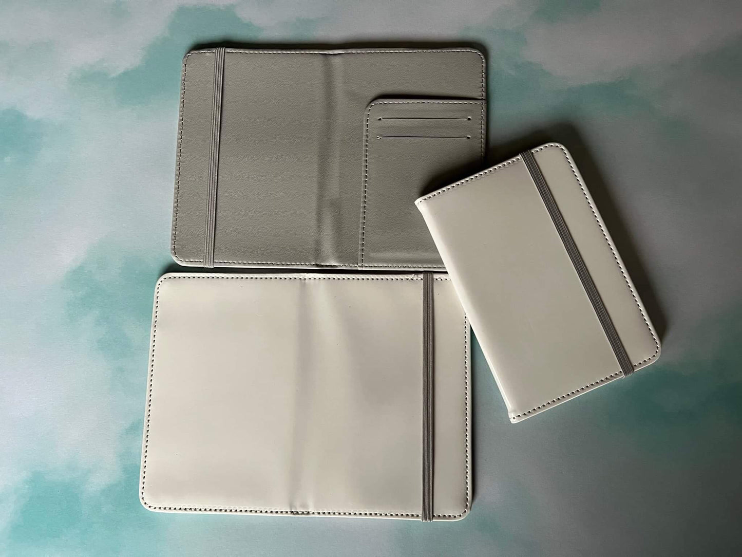 Sublimation PU Leather Passport Holder