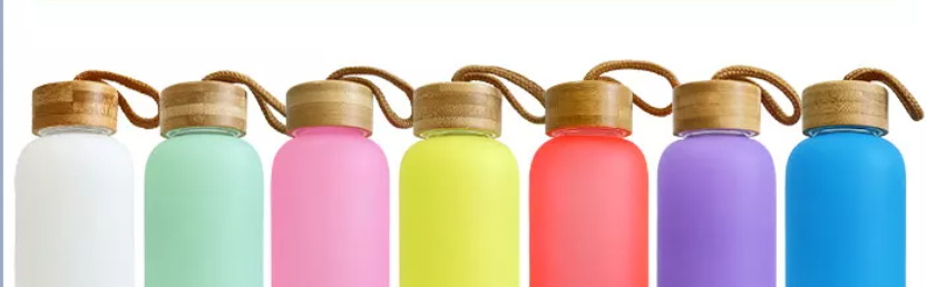 Sublimation Frosted Glass Water Bottle