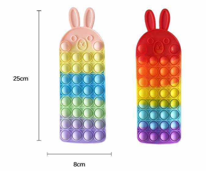 PopIt Bunny Pencil Cases