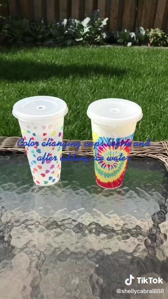 Cold Color Changing Cups