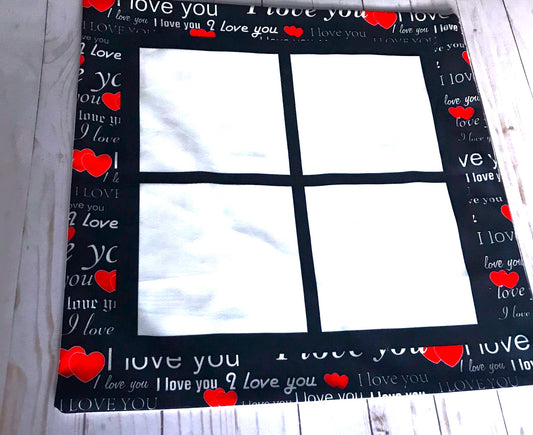 Valentines Day Pillow Case (4 Panel)