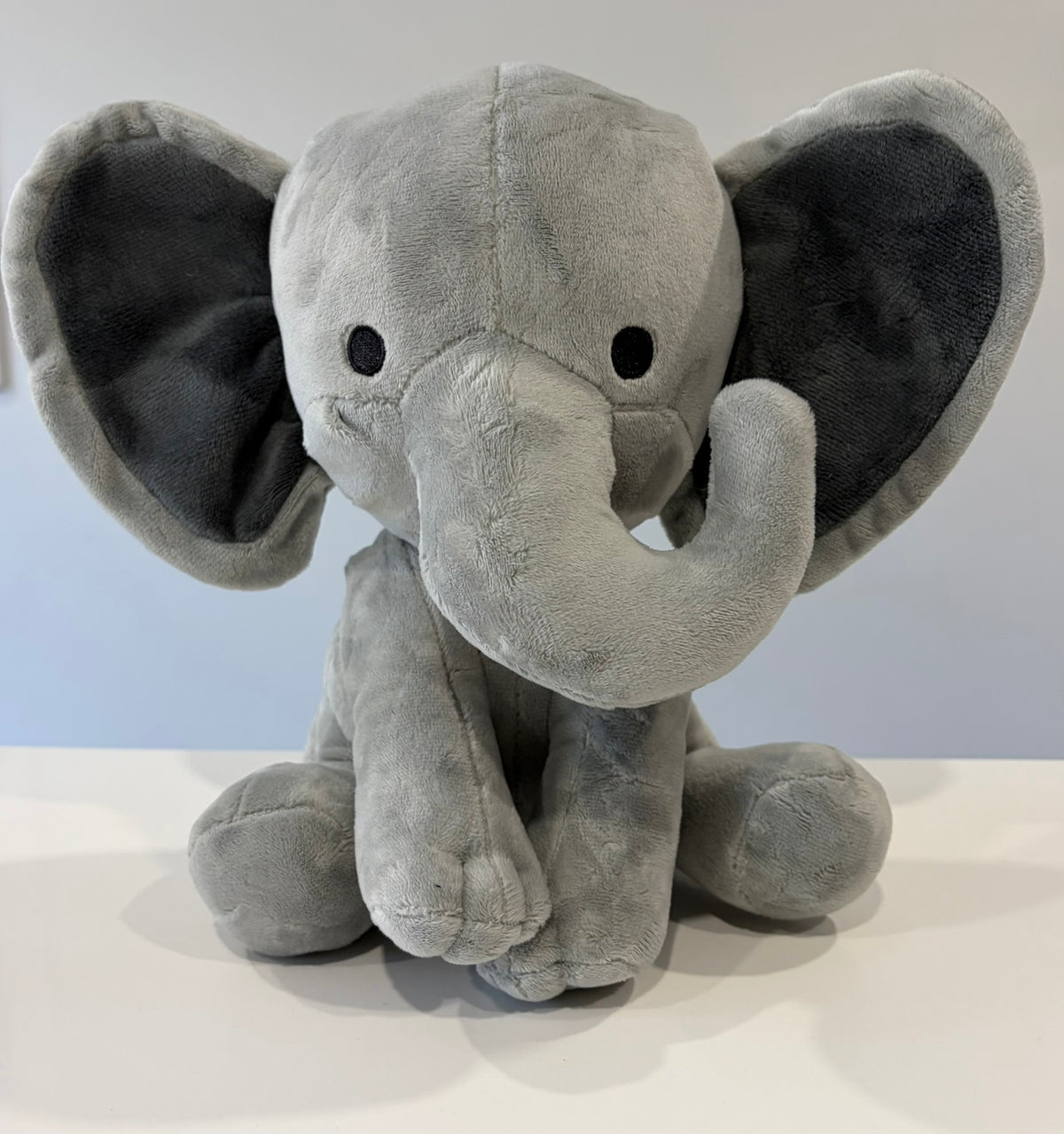 Plush Elephant for Birth Stats | Sublimation & HTV Blank | Baby Keepsake Gift