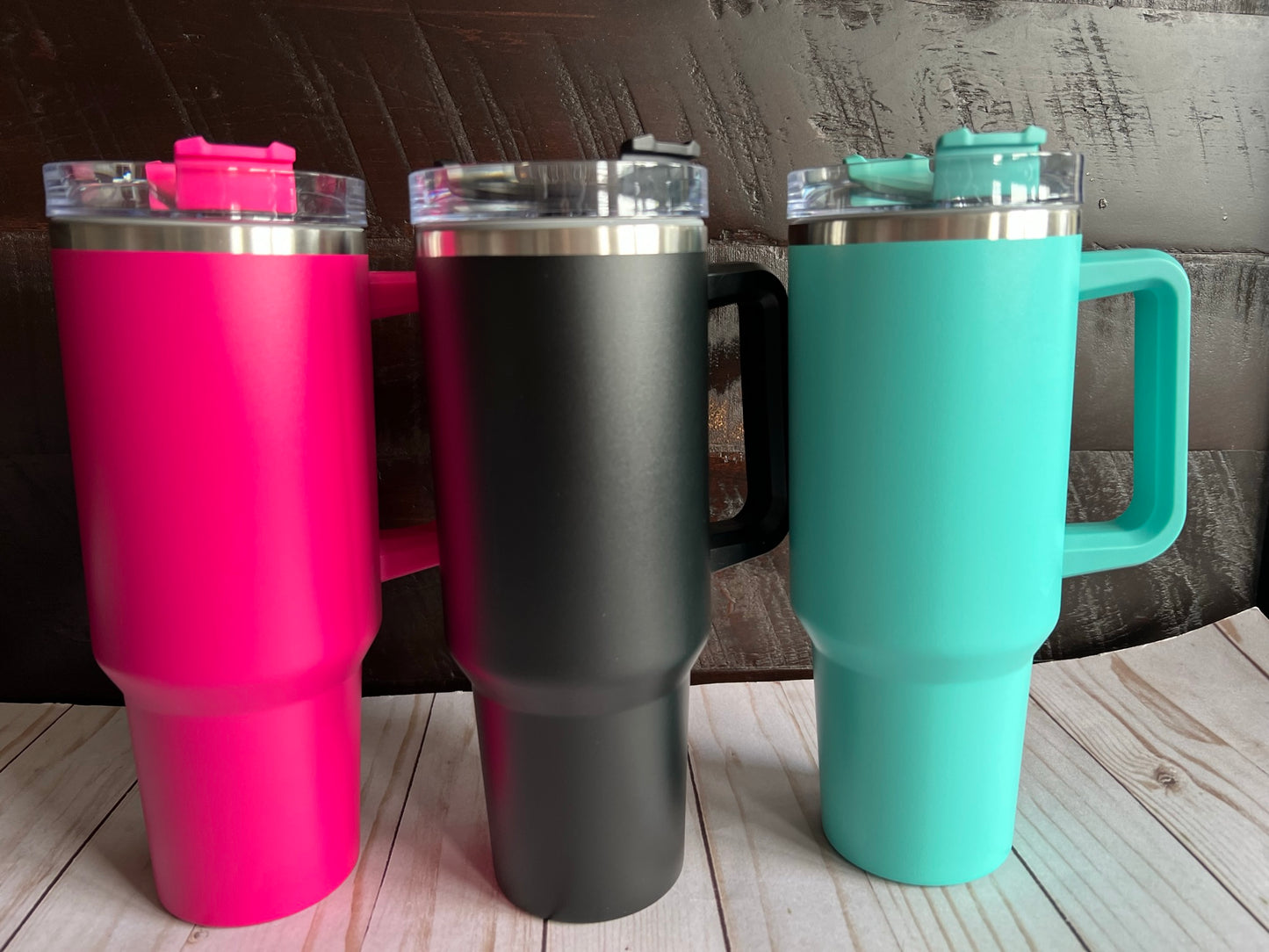 40 oz Tumblers with handles