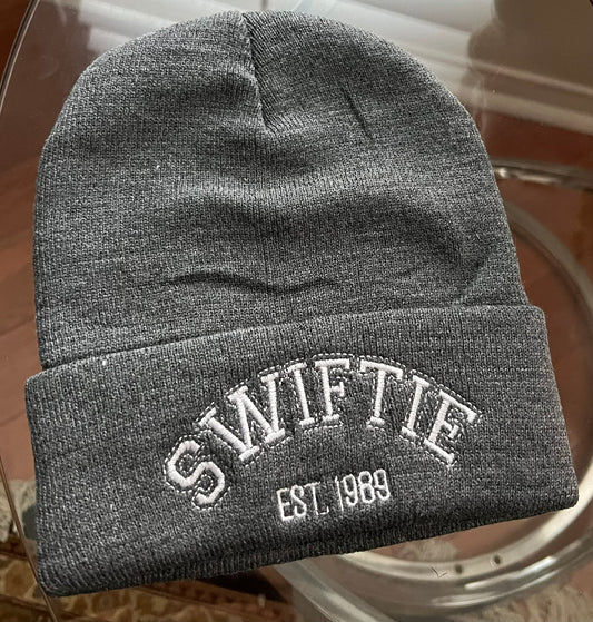 Beanie Toques Hats Embroidered