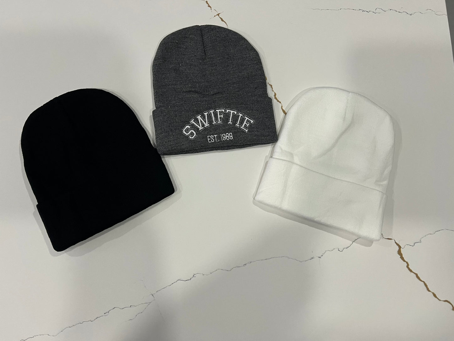 Beanie Toques Hats Embroidered