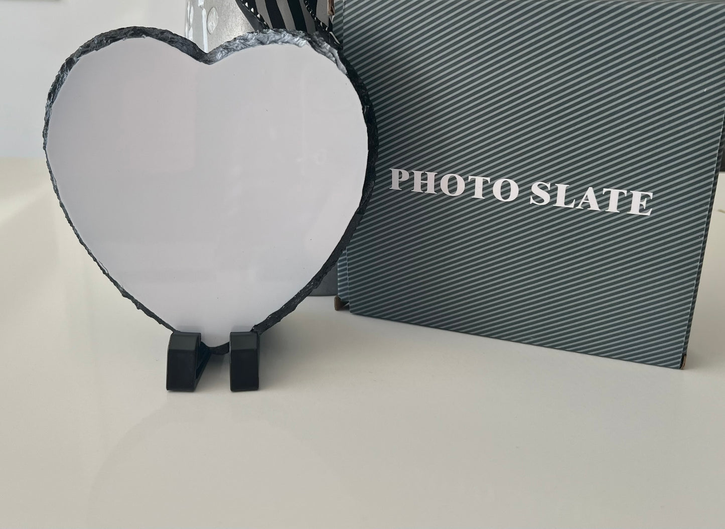 Heart-Shaped Photo Slate (Sublimation)