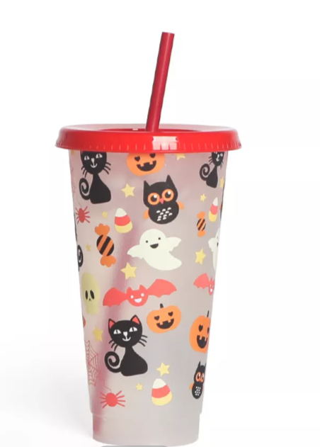 Halloween Themed Cold Color Changing Cups