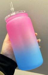 16 oz Acrylic Cola Cans (Clear & Cotton Candy)