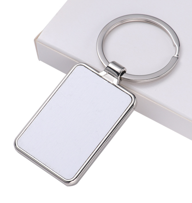 🔑 Metal Sublimation Keychains with Aluminum Insert