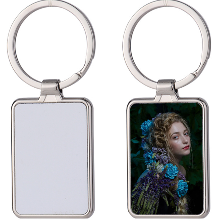 🔑 Metal Sublimation Keychains with Aluminum Insert