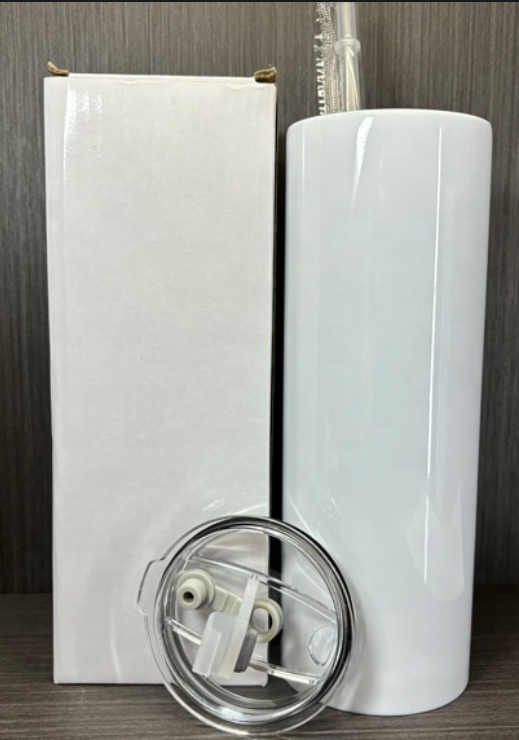 🥤✨ NEW Design!  20oz Sublimation Tumbler – Flip Straw Lid