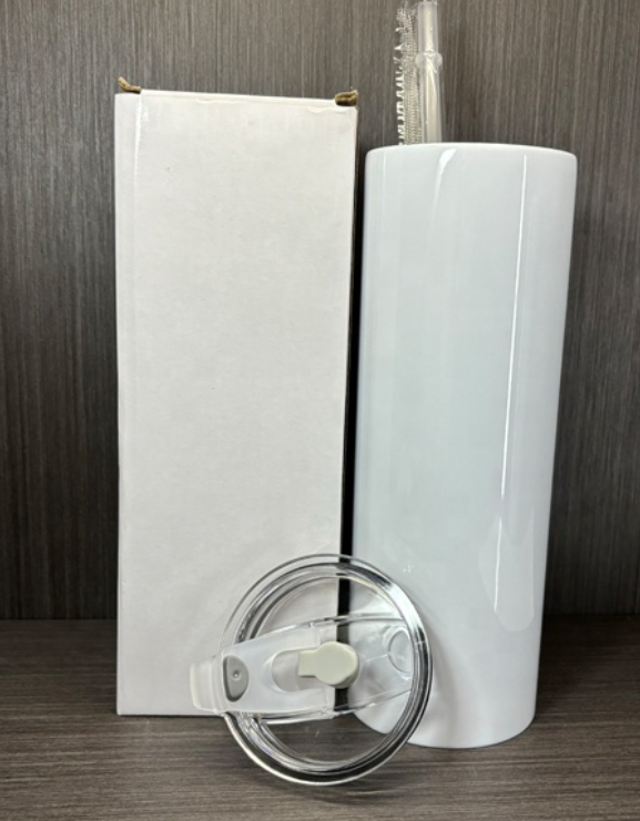 🥤✨ NEW Design!  20oz Sublimation Tumbler – Flip Straw Lid