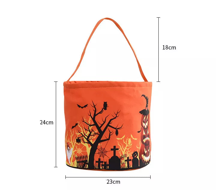 Light Up Halloween Totes