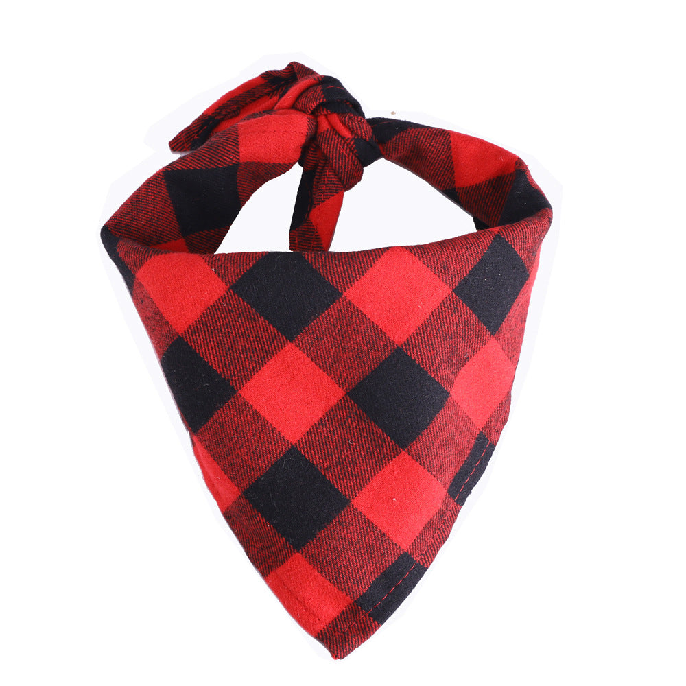 Red Buffalo Plaid Bandanas