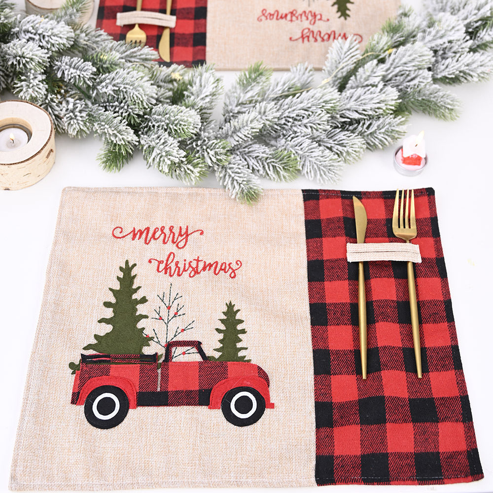 🚘Red Truck Placemats🚘