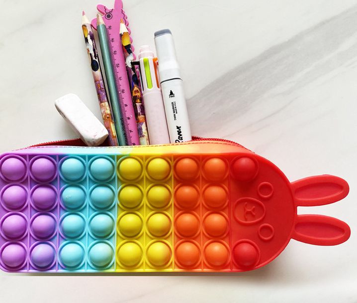 PopIt Bunny Pencil Cases