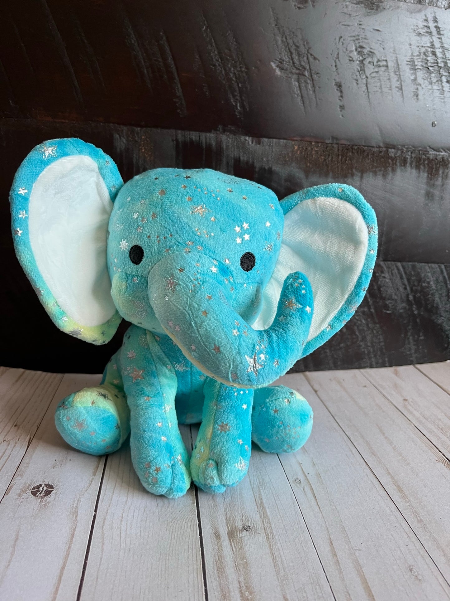 Plush Elephant (great for birth stats)