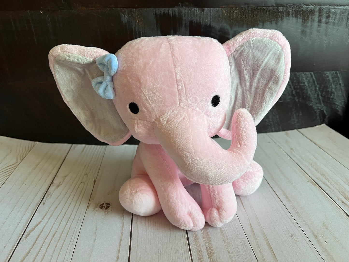 Plush Elephant (great for birth stats)