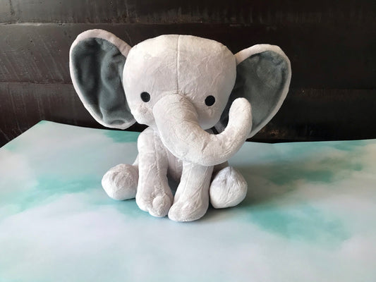 Plush Elephant (great for birth stats)