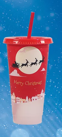 Christmas Cold Color Changing Cups