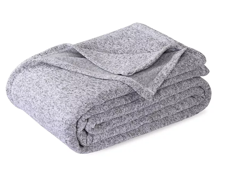 Sweater Blanket (Speckled Grey)