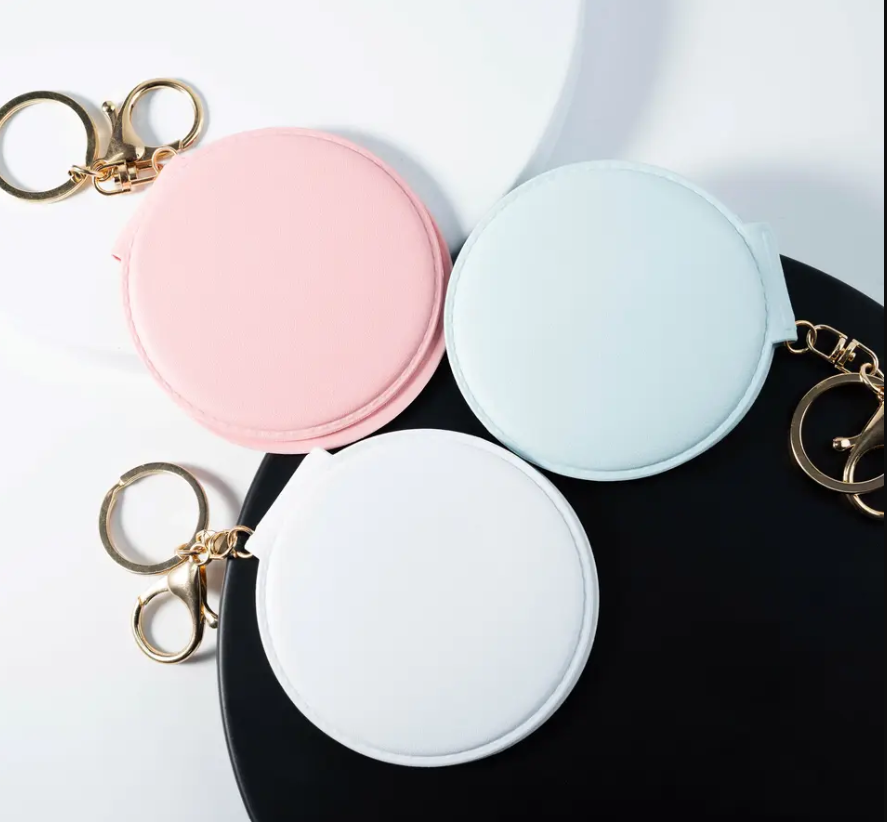 Round Mirror Keychains