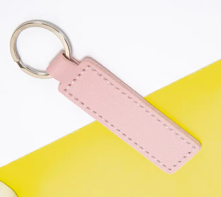 Vegan Leather Keychains