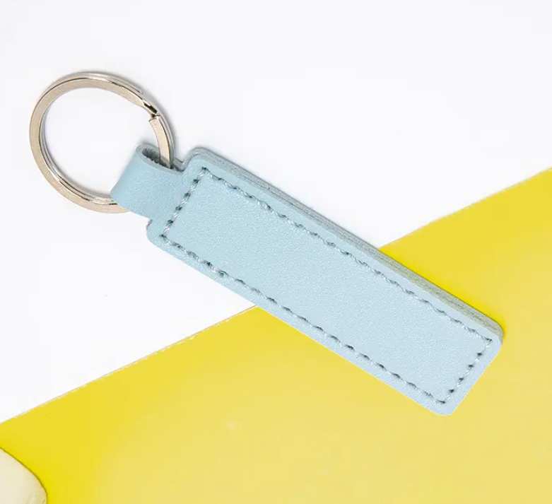 Vegan Leather Keychains